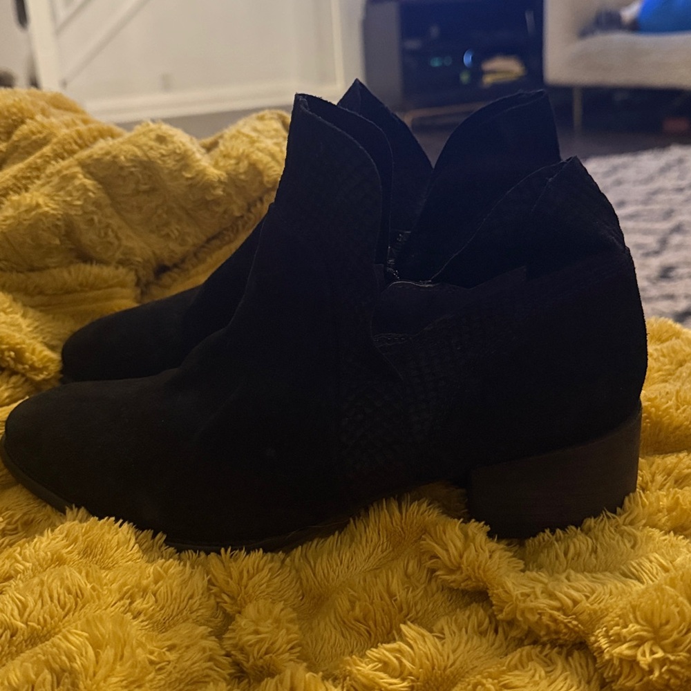 Seychelles Black Ankle Boots